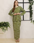 BAJU KURUNG KEDAH FIONA (OLIVE GREEN)